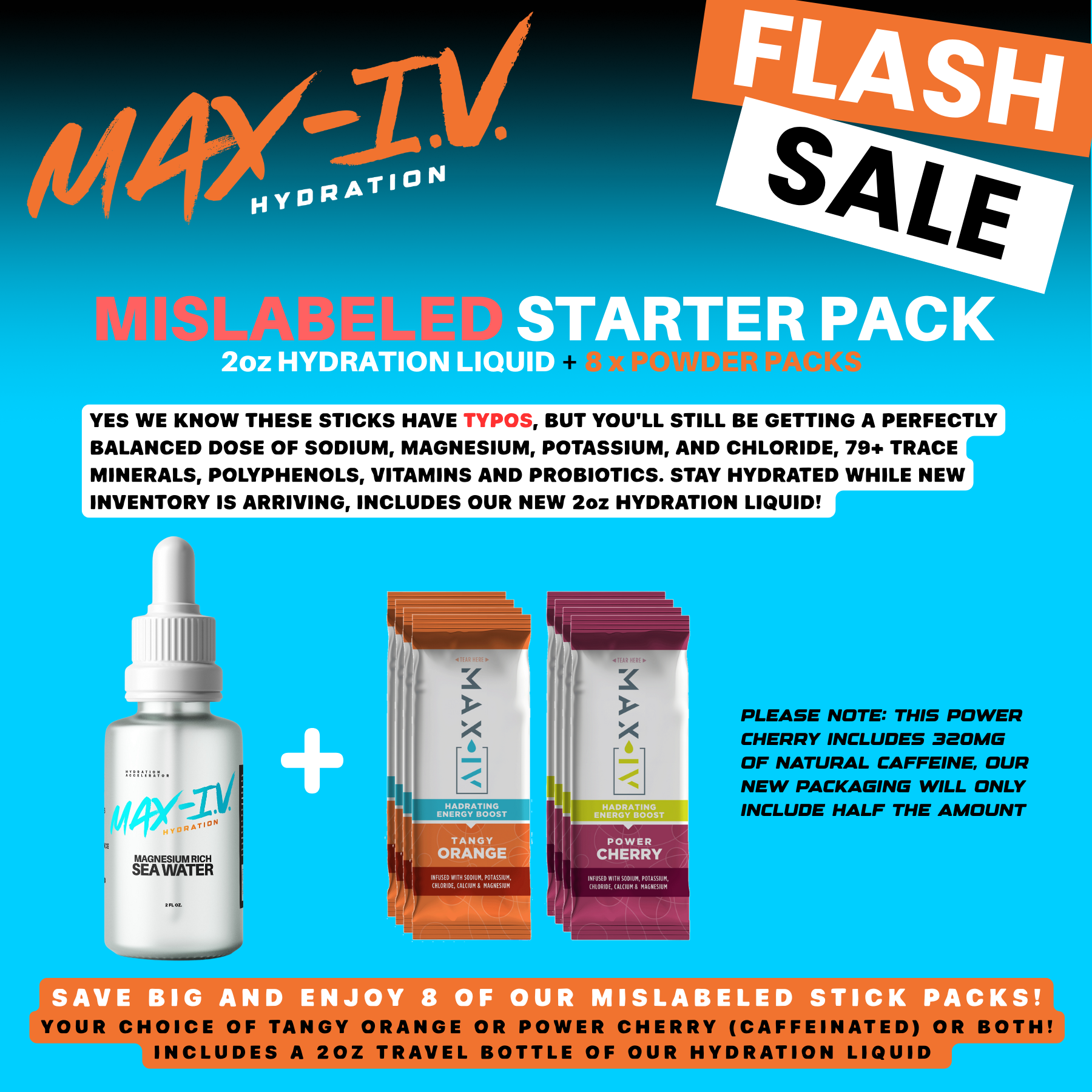 MISLABELED STARTER PACK