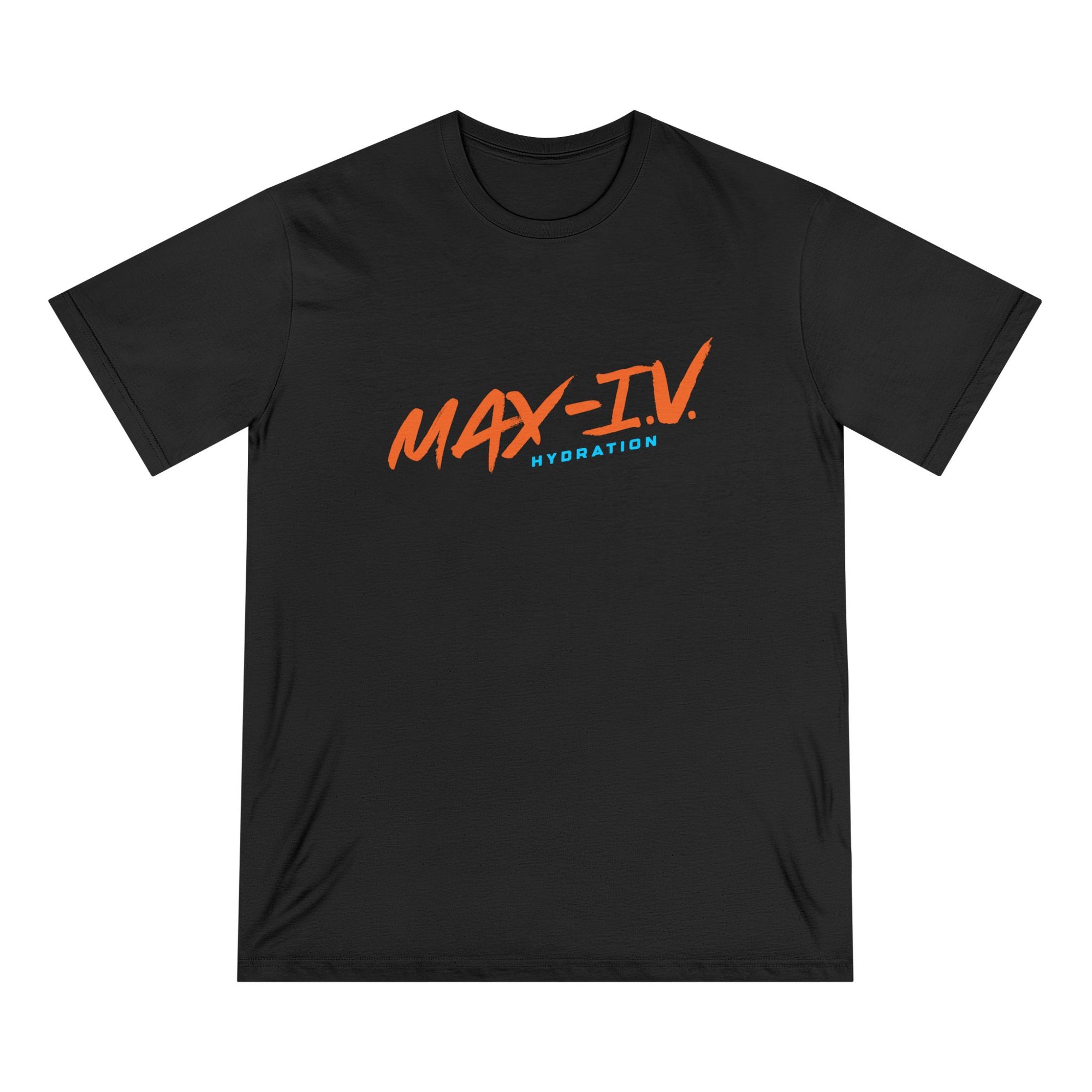 Organic MAX-IV Cotton T-shirt (orange logo)