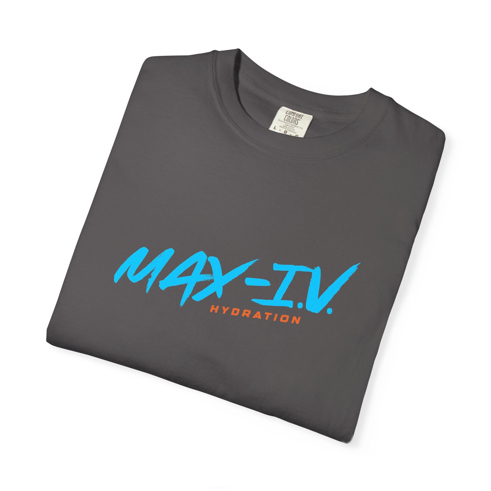 MAX-IV Cotton T-shirt (blue logo)