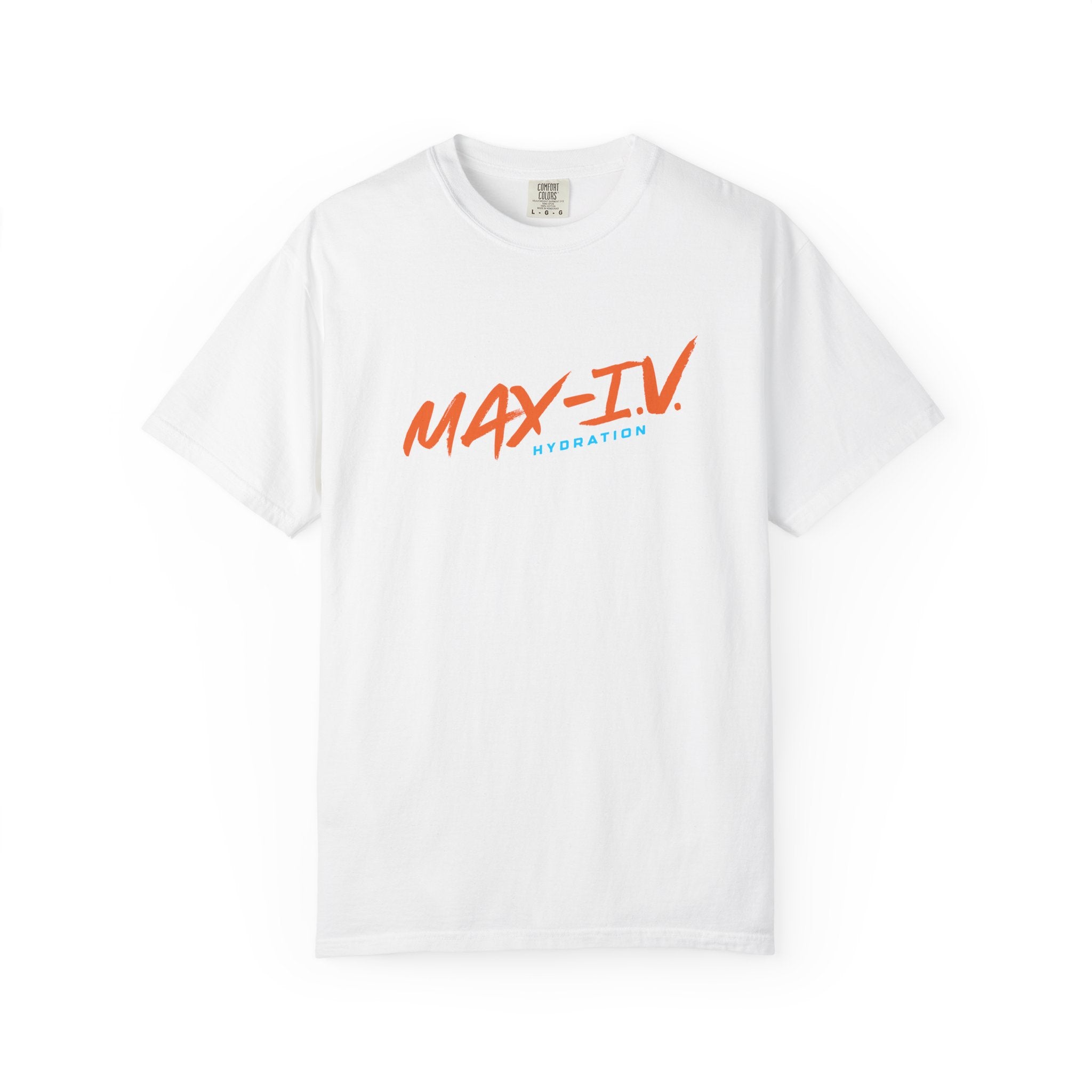 MAX-IV Cotton T-shirt (orange logo)