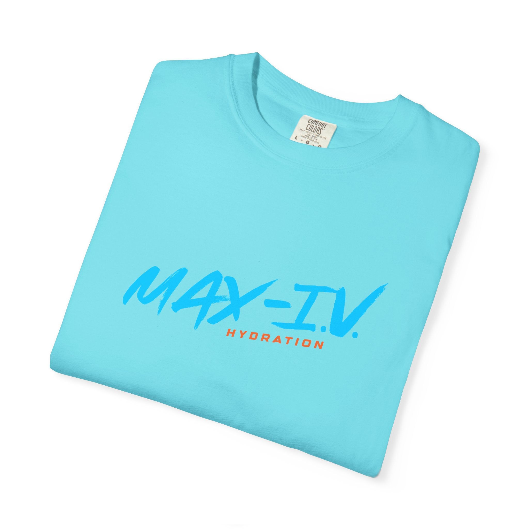 MAX-IV Cotton T-shirt (blue logo)