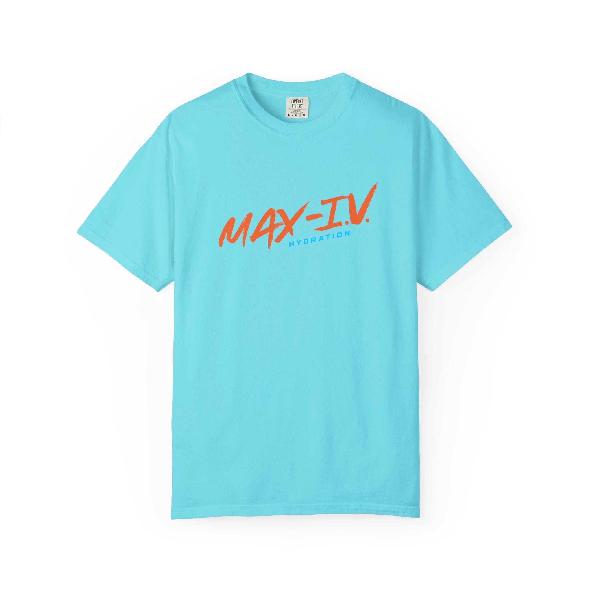 MAX-IV Cotton T-shirt (orange logo)