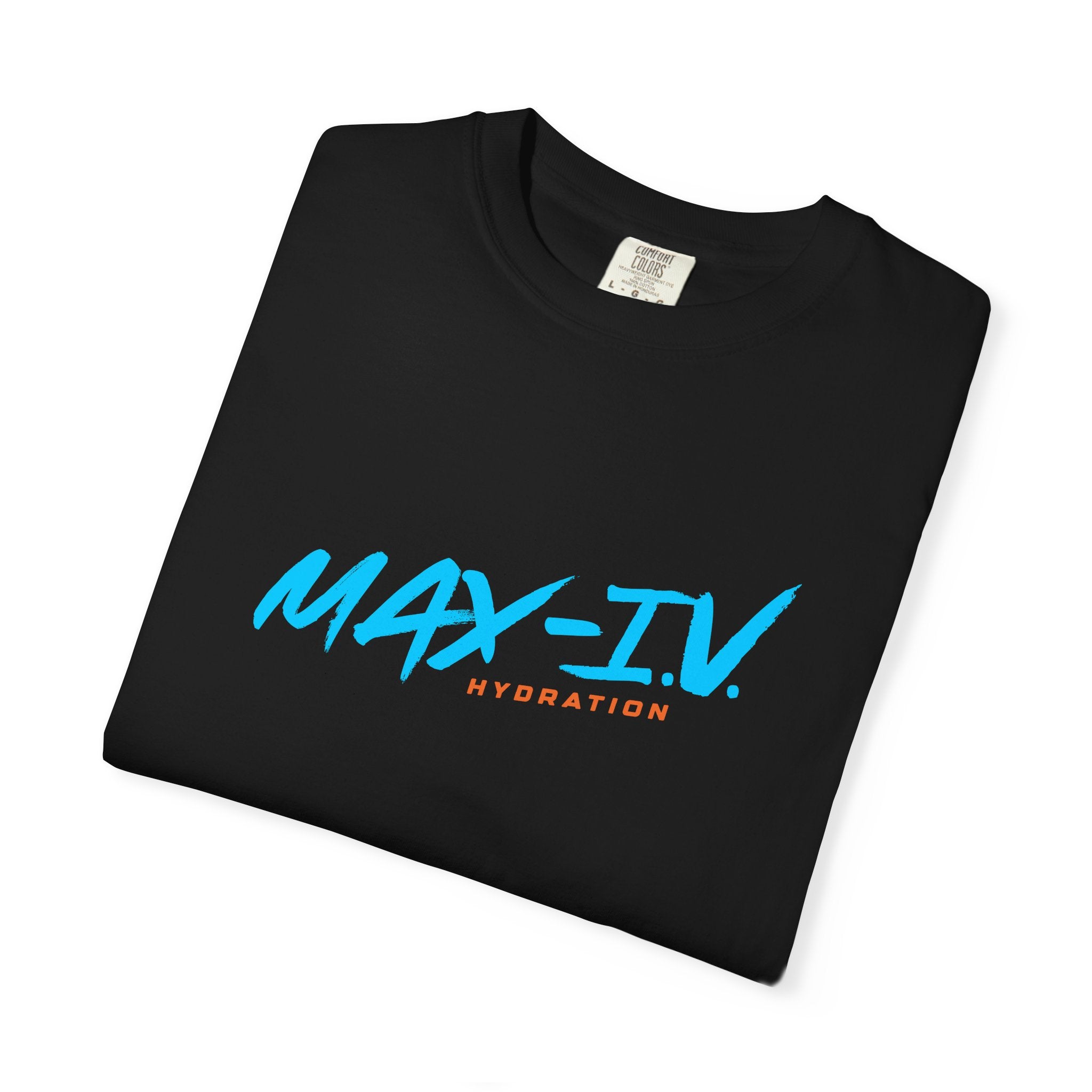 MAX-IV Cotton T-shirt (blue logo)