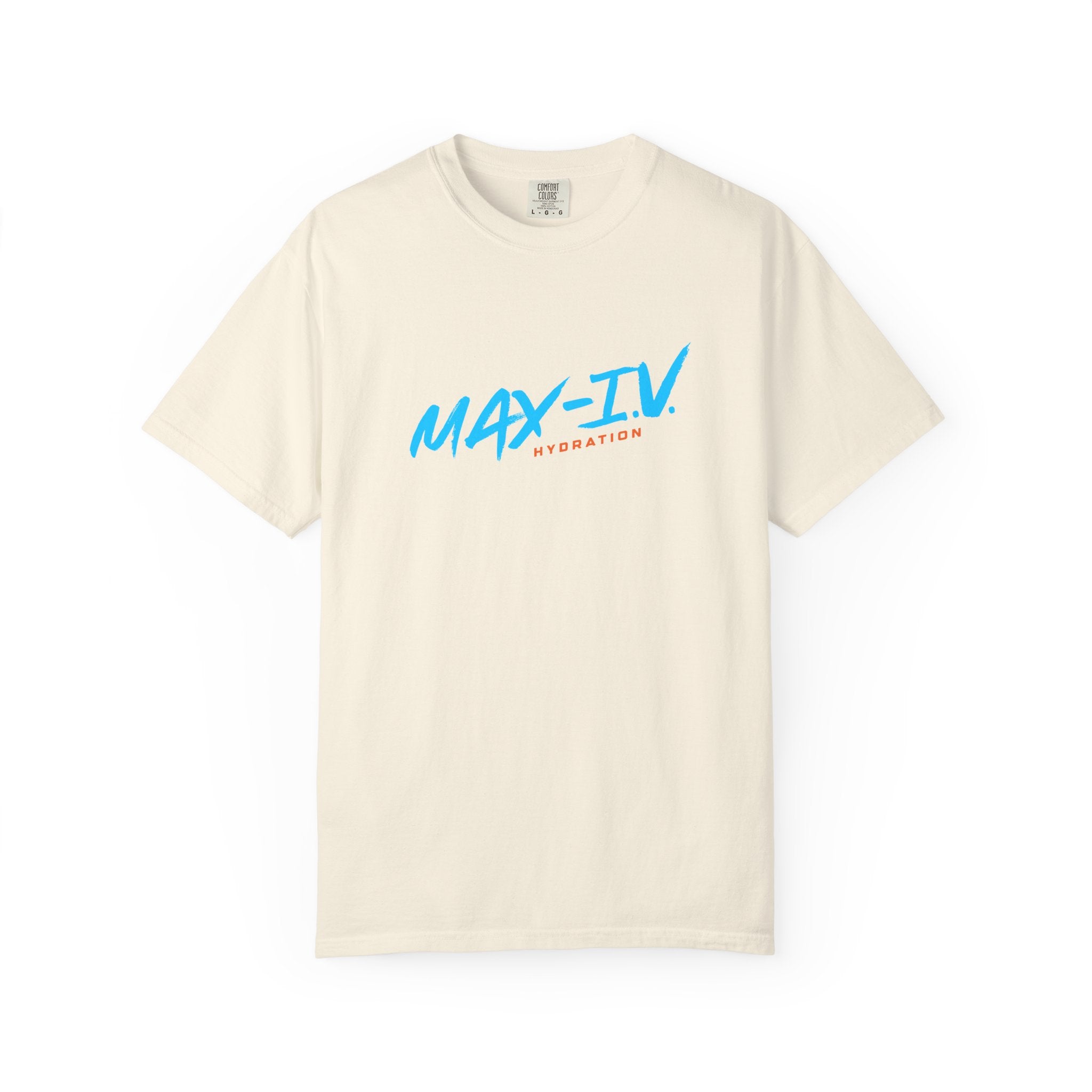 MAX-IV Cotton T-shirt (blue logo)