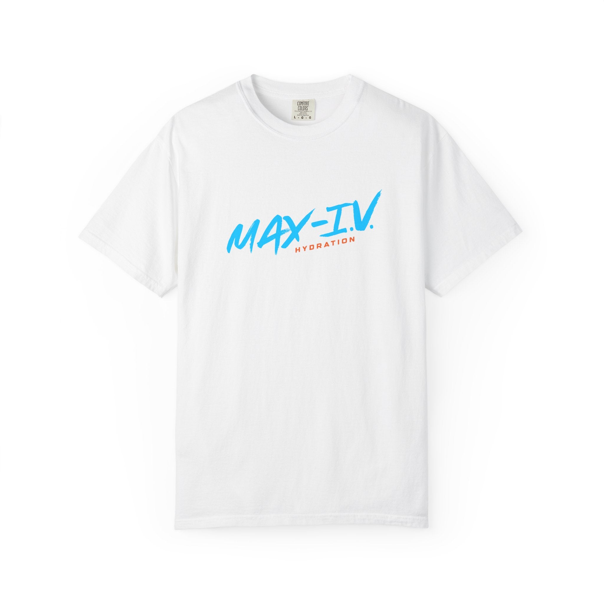MAX-IV Cotton T-shirt (blue logo)